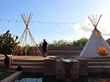 The teepee Team is making arrangements for an event